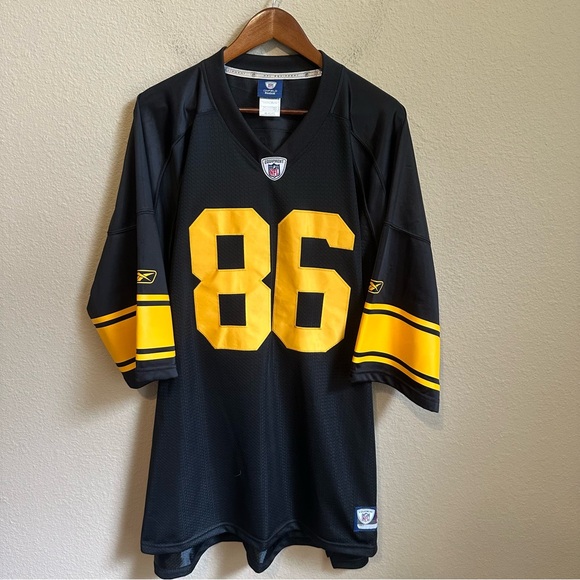 NFL Reebok On-Field Stitched Hines Ward Pittsburgh Steelers Football Jersey - Picture 1 of 6